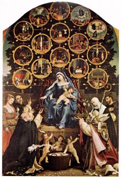 洛倫佐 洛圖 Madonna of the Rosary